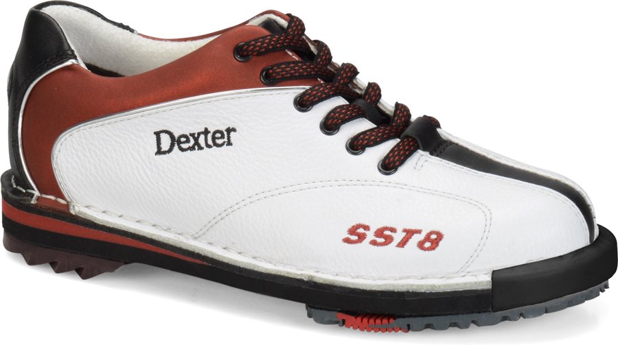 Dexter Bowling SST 8 LE : White Black Red - Womens